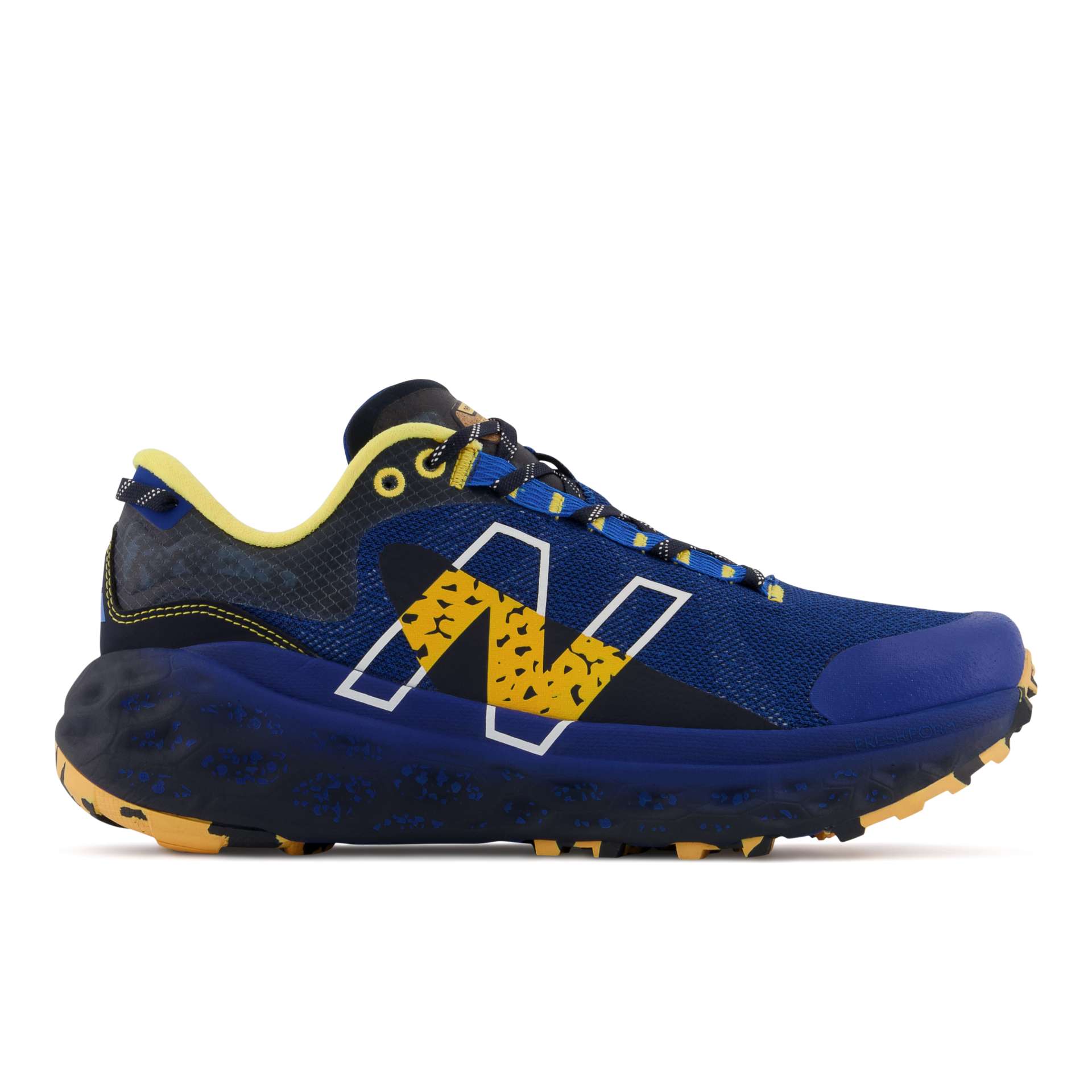 New Balance Fresh Foam X More Trail v2 Blau/Gelb (MTMORBY2)