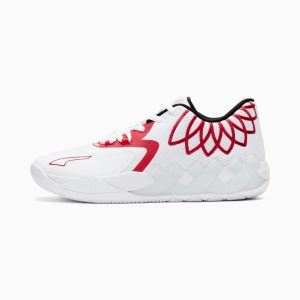 Puma MB.01 Lo Basketballschuhe Weiß (376941-10)