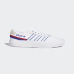 adidas Delpala Schuh Cloud White / Scarlet / Royal Blue (FV0639)