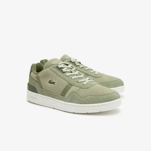 Lacoste Herren-Sneakers Lacoste T-CLIP Grün (44SMA0082-AAK)