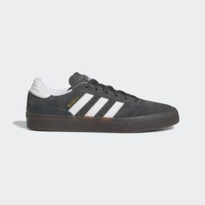adidas Busenitz Vulc 2.0 Schuh Grey Six / Cloud White / Blue Bird (GY6907)