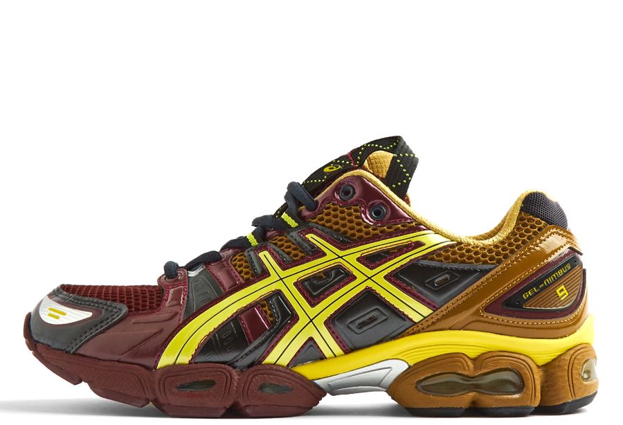 Asics  UB3-S GEL-NIMBUS 9 Rum Raisin & Green Sheen (1201A442.600)