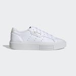 adidas Originals White Sleek Super Sneakers (EF8858)