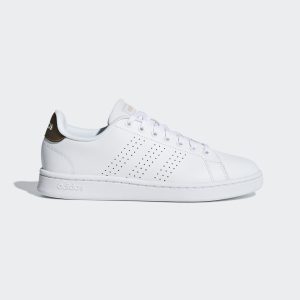 adidas Advantage Schuh Cloud White / Cloud White / Copper Metallic (F36223)