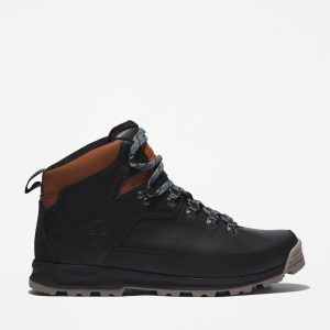 Timberland World Hiker Wanderstiefel Schwarz (A44FWDE2)