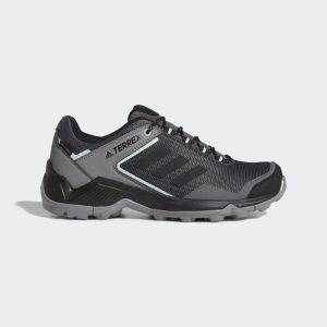 adidas TERREX Eastrail GTX Schuh Grey Four / Core Black / Clear Mint (BC0978)