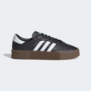 adidas SAMBAROSE Schuh Core Black / Cloud White / Gold Metallic (H01870)