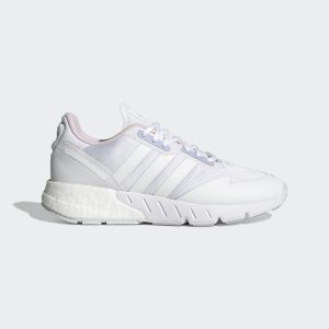 adidas ZX 1K Boost Schuh Cloud White / Cloud White / Violet Tone (H02939)