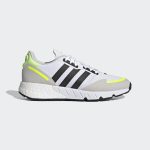 adidas ZX 1K Boost Schuh Cloud White / Core Black / Solar Yellow (H69037)