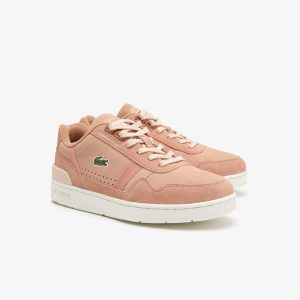 Lacoste Damen-Sneakers Lacoste T-CLIP Beige (44SFA0071-BW7)