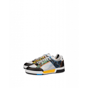 Moschino Asymmetrische Sneaker Streetball (POLMB15614G1FG9499A)