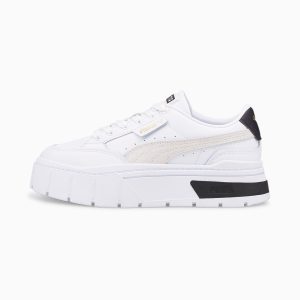 Puma Mayze Stack Damen  Weiß/Grau (384363-01)