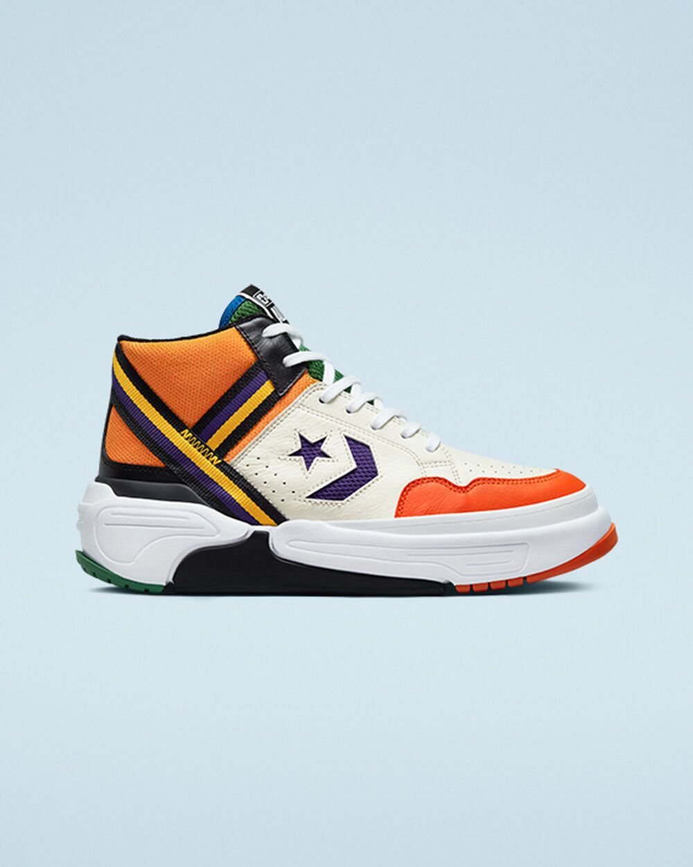 Converse Weapon CX NBA 75th Anniversary Egret/Bold Mandarin/Amarillo (172657C)