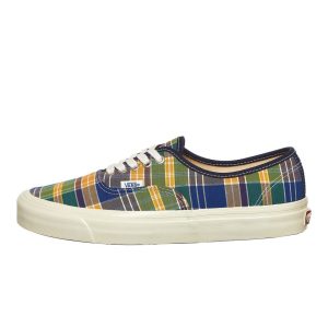 Vans UA Authentic 44 DX (Anaheim Factory) Og Plaid Navy / Antique White (VN0A5KX45TK1)