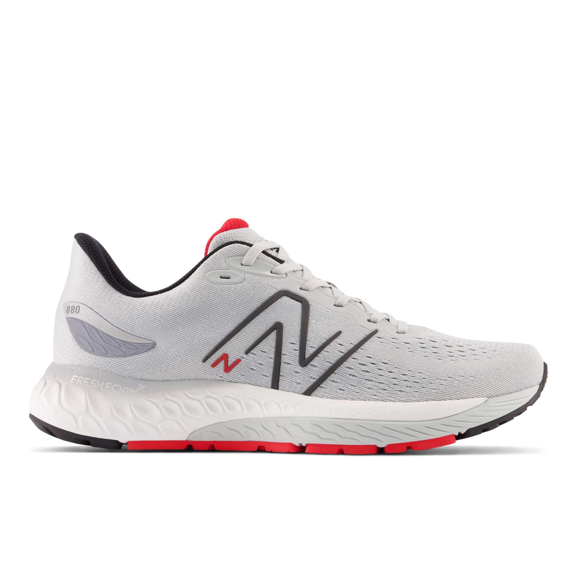 New Balance Fresh Foam X 880 V12 Grau/Rot (M880Q12)