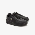 Lacoste Juniors‘ Lacoste T-Clip Synthetic Colour-Pop Trainers – Black Size 37 Schwarz (44SUJ0007-02H)
