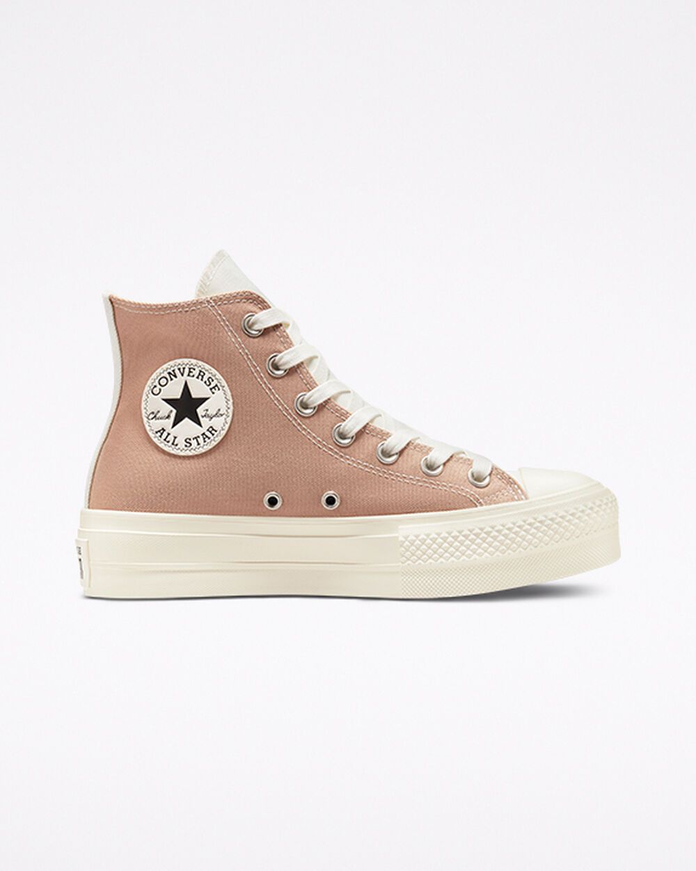 Converse Chuck Taylor All Star Lift Platform Tri-Panel Hemp/Desert Sand/Egret (A01581C)