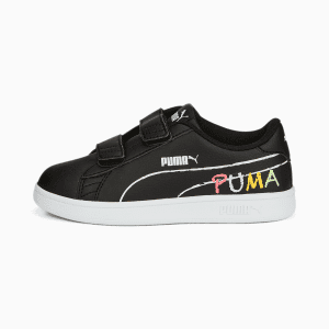 Puma Smash v2 Home School für Kinder Schwarz (386200-01)