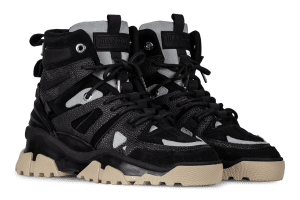 Mason Garments Genova Hi – Luna  Schwarz (FW22-14F)