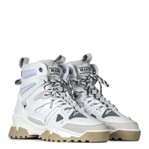 Mason Garments Genova Hi – Due Colori  Weiß (FW22-19J)