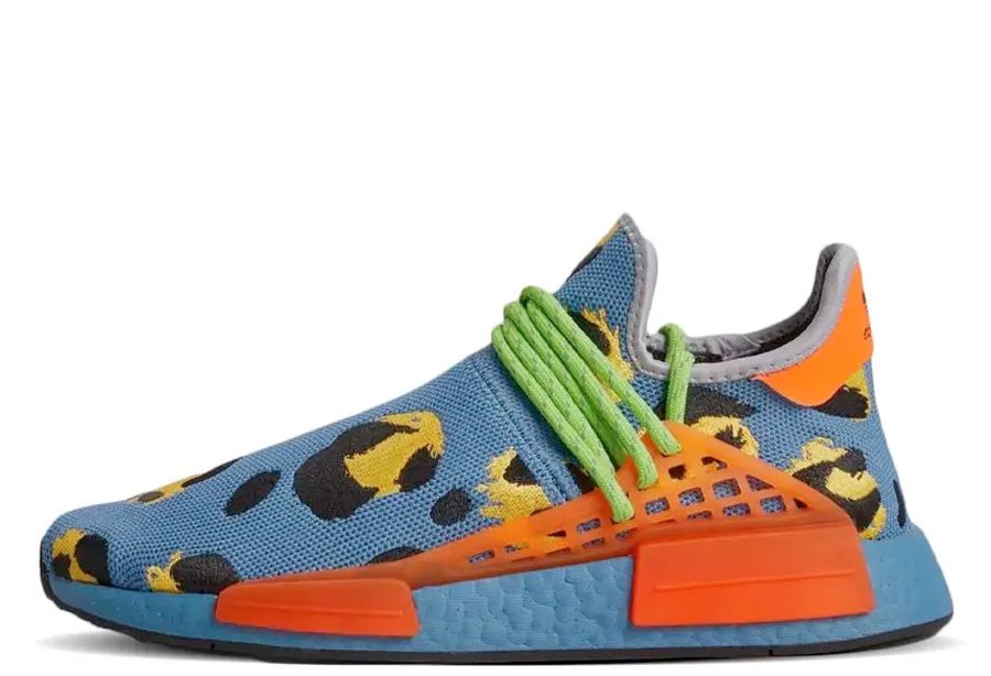 Adidas adidas x Pharrell Hu NMD Animal Print Blue (HP3220)