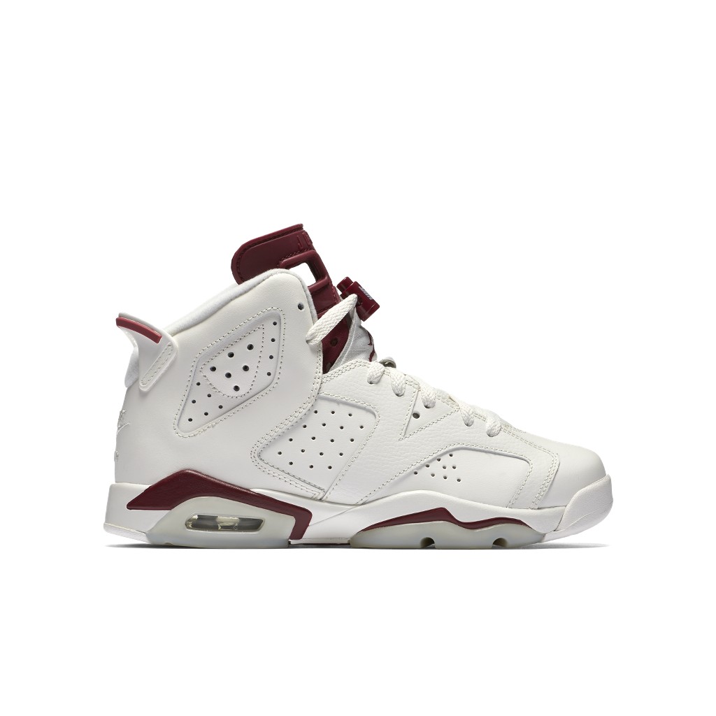 Air Jordan  6 Retro Maroon (GS) (836342-115)