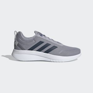 adidas Lite Racer Rebold Schuh Halo Silver / Crew Navy / Royal Blue (GV9980)