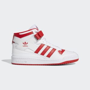 adidas Forum Mid Schuh Cloud White / Vivid Red / Cloud White (GY5819)