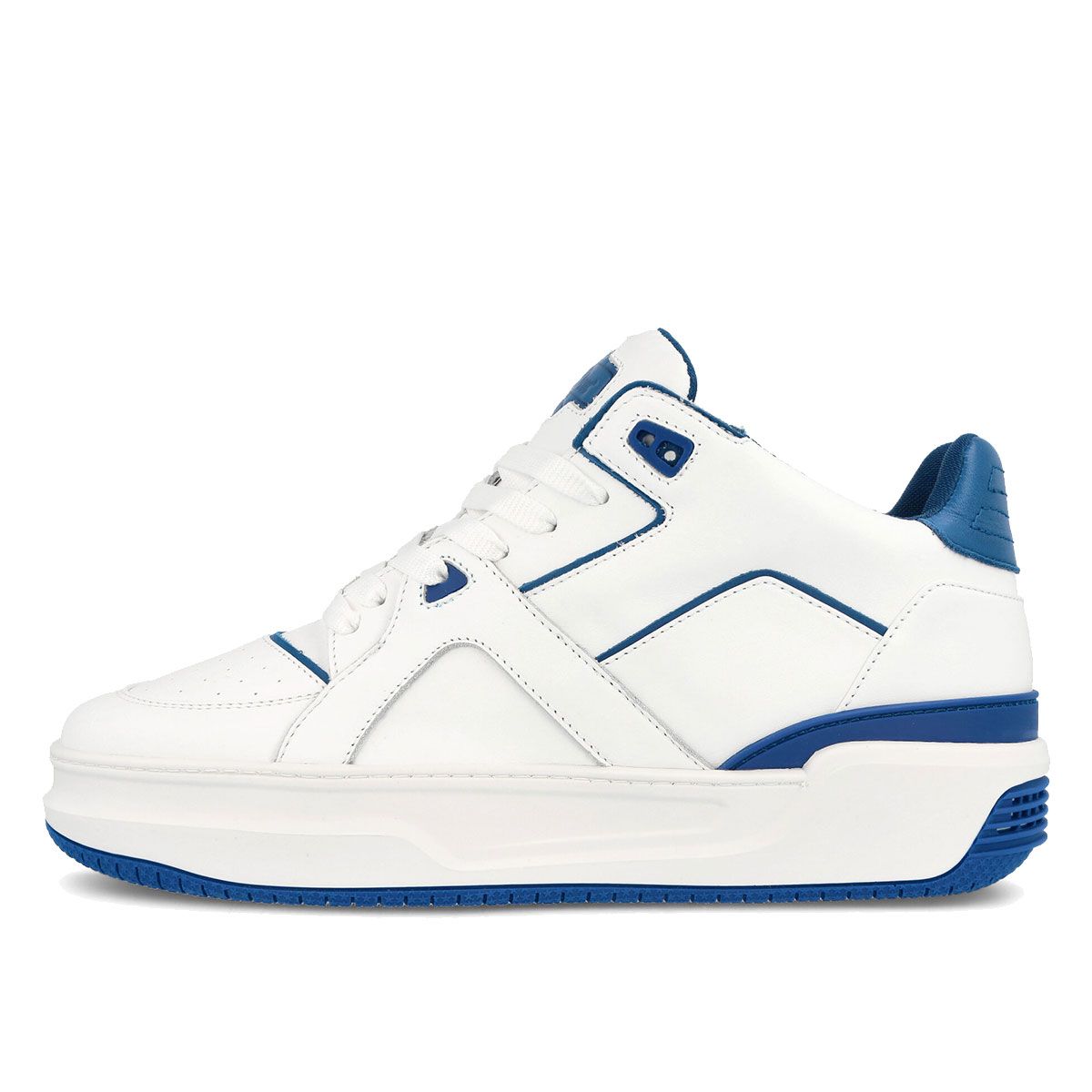 Brands-Other  Just Don Luxury Courtside Low White Blue (32JUSQ03)
