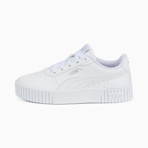 Puma Carina 2.0 für Kinder Weiß (386186-02)