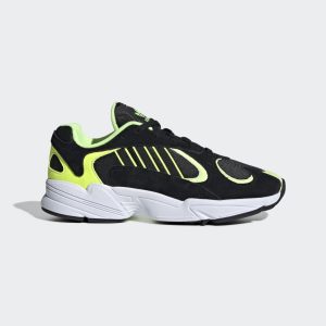 adidas Yung-1 Schuh Core Black / Core Black / Hi-Res Yellow (EE5317)