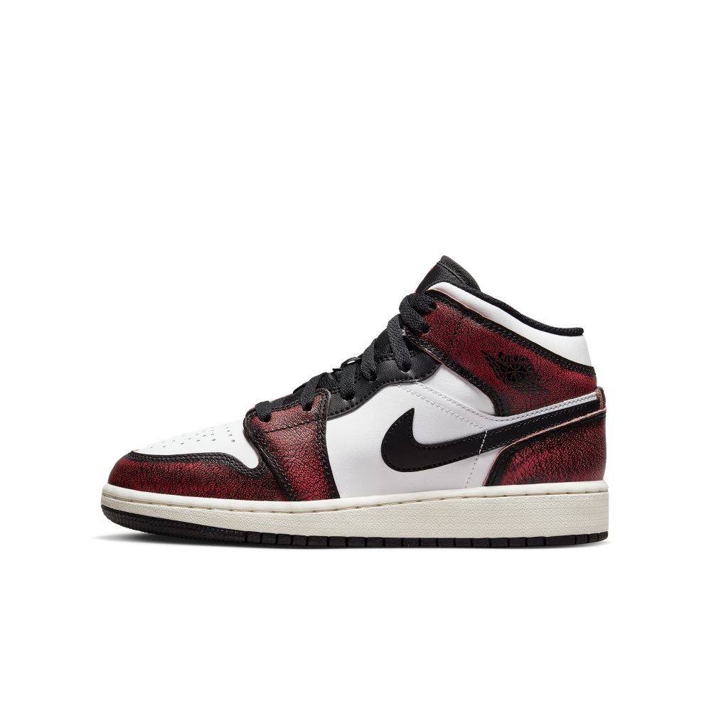 Air Jordan  1 Mid SE GS Black Infrared 23 (FB0568-006)