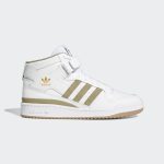 adidas Forum Mid Schuh Cloud White / Orbit Green / Gum (GY5821)