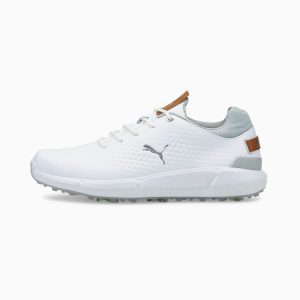 Puma IGNITE Articulate Leder Golfschuhe für Herren Weiß (376155-01)