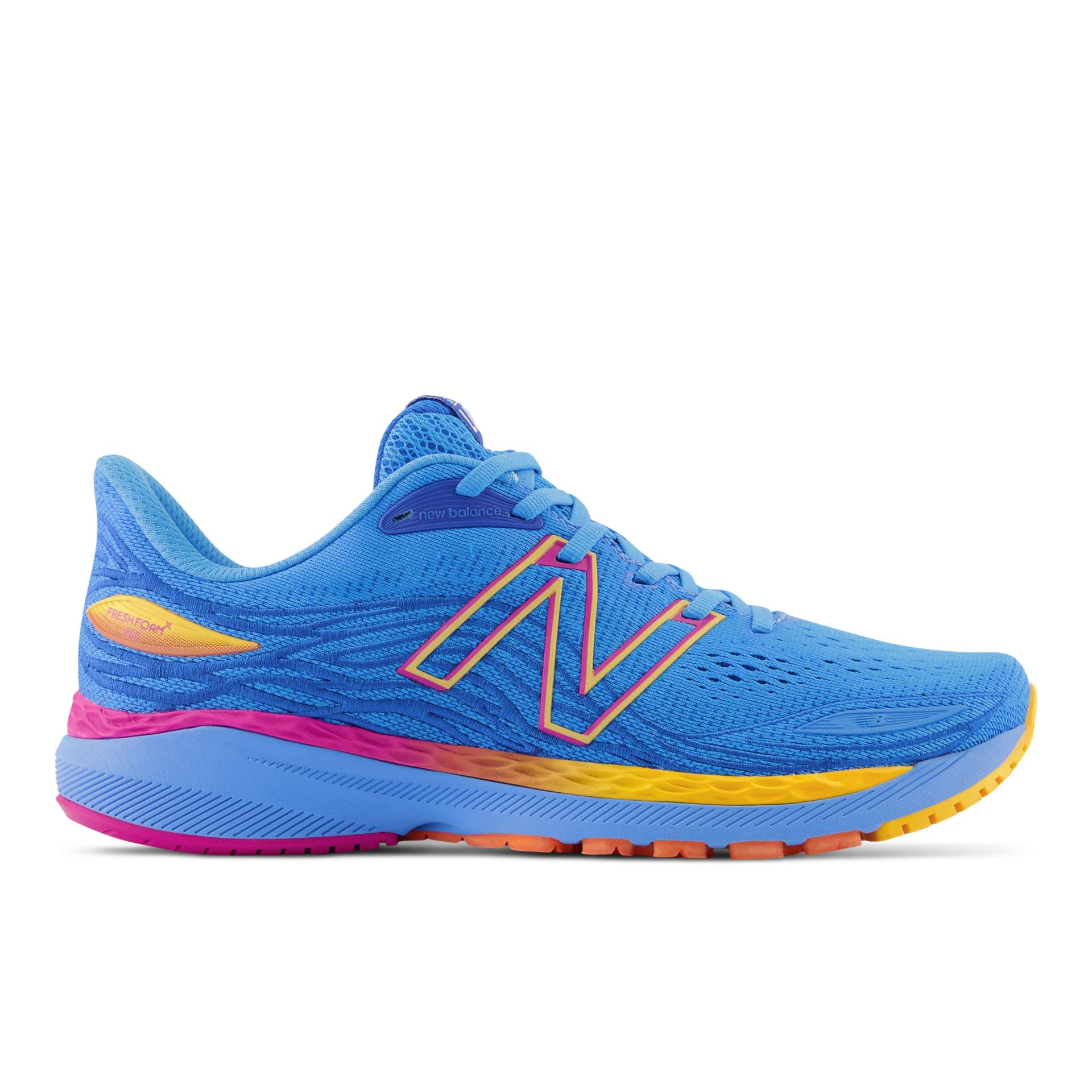 New Balance Fresh Foam X 860v12 Blau/Gelb/Rosa (W860R12)