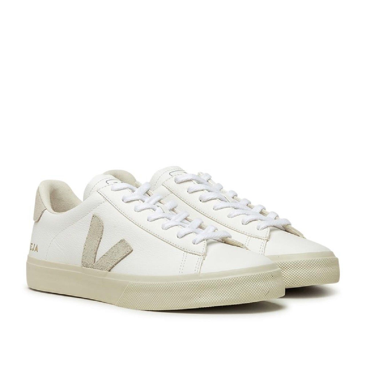 Veja Campo Chromefree  Extra White / Natural Sude (CP052429B)