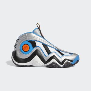 adidas Crazy 97 Basketballschuh Matte Silver / Core Black / Bright Blue (GY9125)