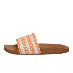 adidas Adilette W Orange / Footwear White / Gum 4 (GX9482)