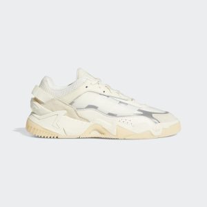 adidas Niteball 2.0 Schuh Cream White / Core Black / Silver Metallic (GW0877)