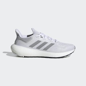 adidas Pureboost 22 Laufschuh Cloud White / Silver Metallic / Core Black (GW0906)