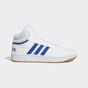 adidas Hoops 3.0 Mid Classic Vintage Schuh Cloud White / Royal Blue / Gum (GW3021)