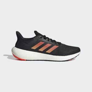 adidas Pureboost 22 Laufschuh Core Black / Solar Red / Cloud White (GW8586)
