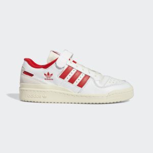 adidas Forum 84 Low Schuh Cloud White / Vivid Red / Cream White (GY5848)