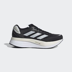 adidas Adizero Boston 10 Laufschuh Core Black / Cloud White / Gold Metallic (H67515)