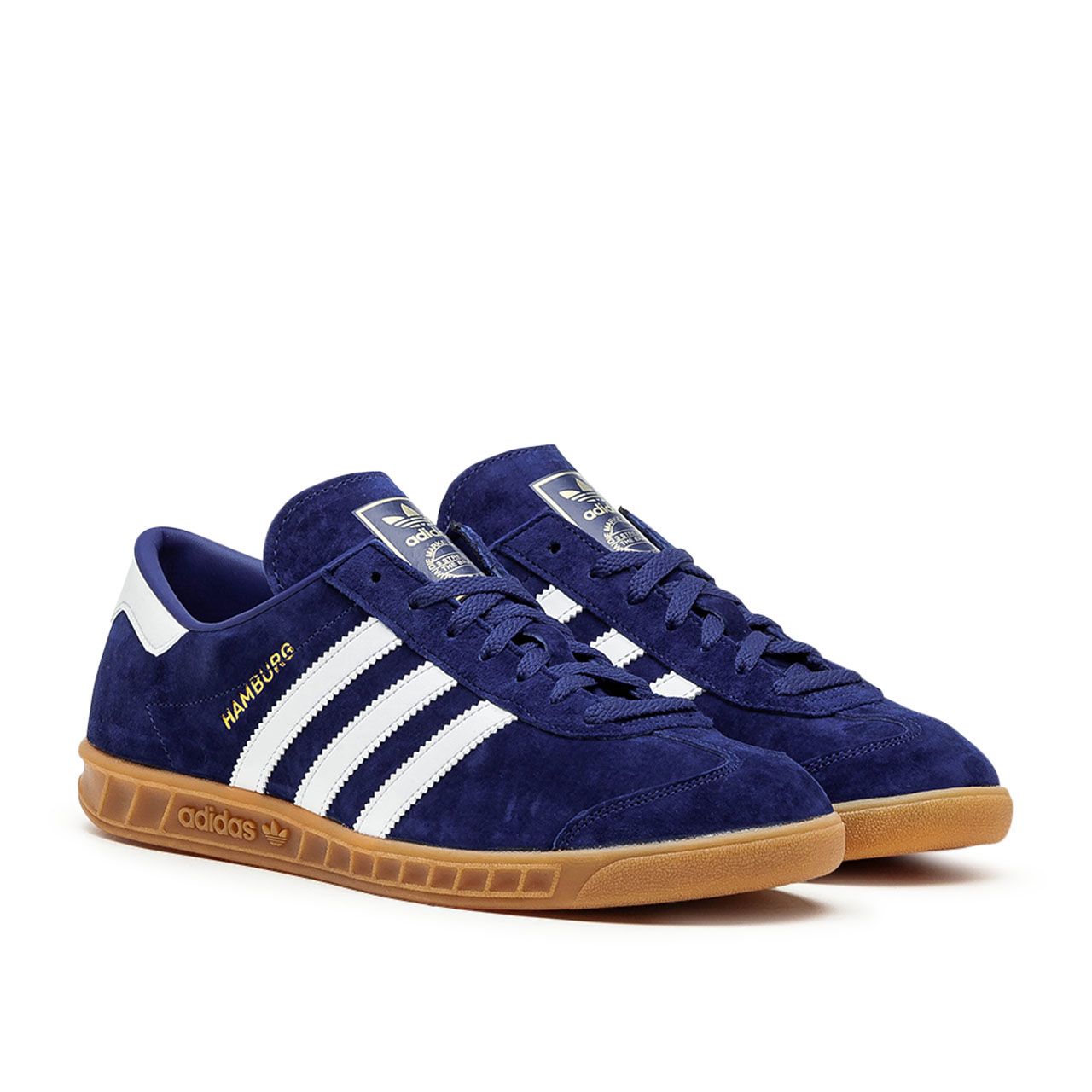 adidas Hamburg Schuh Victory Blue / Cloud White / Gum (H01786)