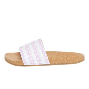 adidas Adilette W Bliss Lilac / Footwear White / Gum 4 (GX9483)