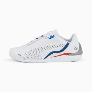 Puma BMW M Motorsport Drift Cat Decima Jugend Motorsportschuhe Weiß (307266-02)