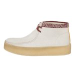 Clarks Originals Wallabee Cup Boots White Interest (26167977)