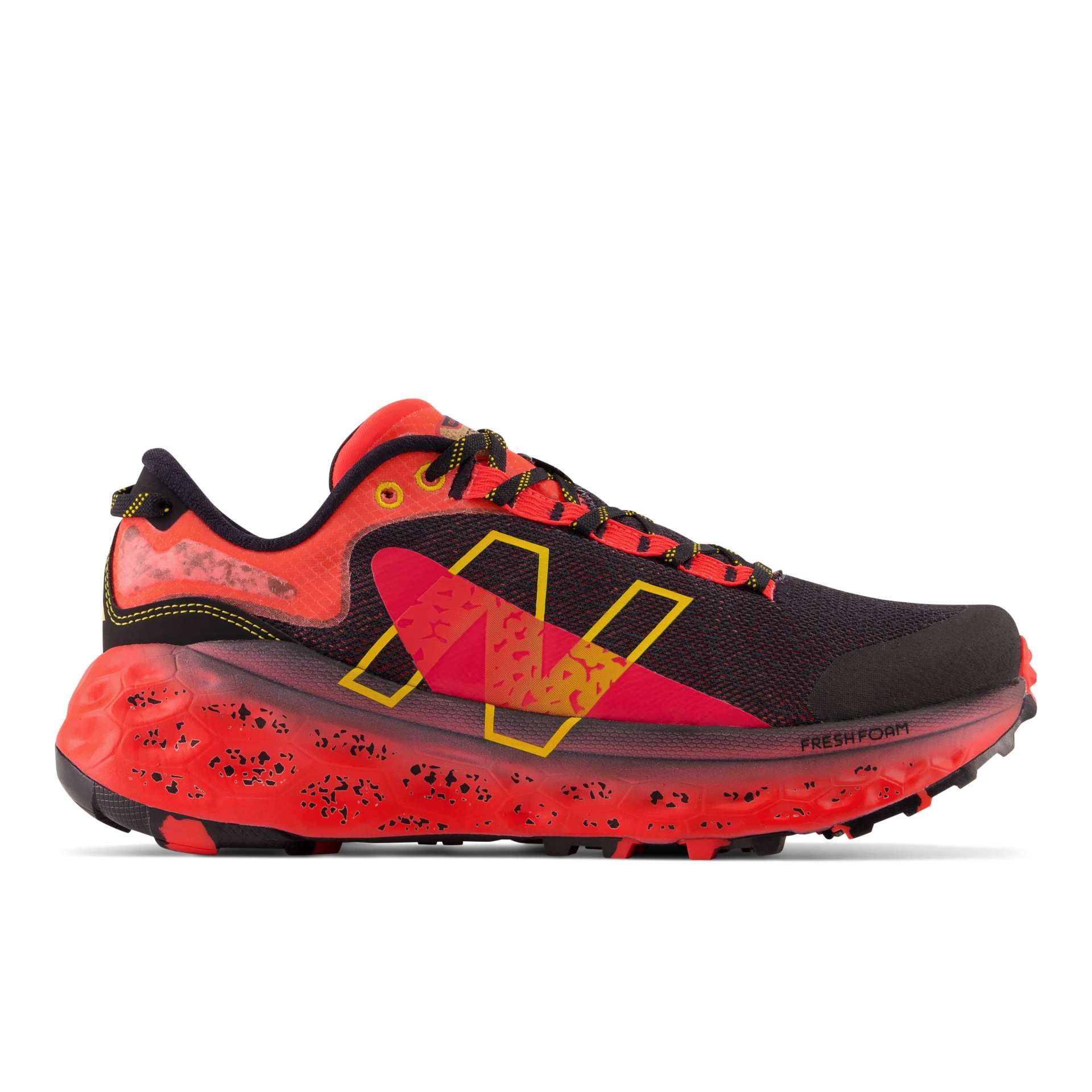 New Balance Fresh Foam X More Trail v2 Schwarz/Rot (MTMORCD2)