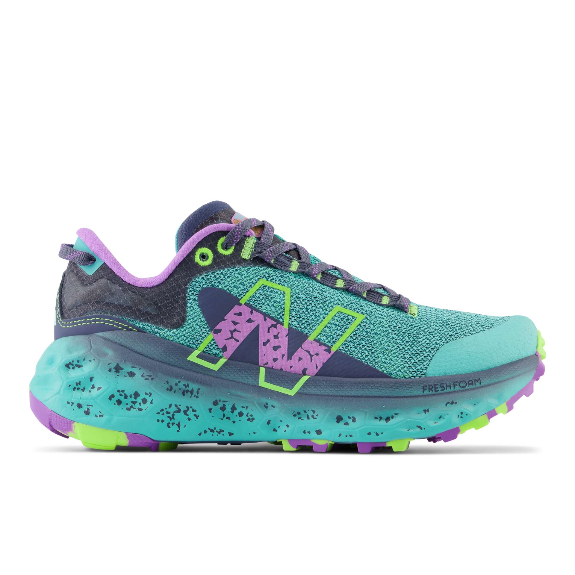 New Balance Fresh Foam X More Trail v2 Grün/Violett (WTMORCD2)